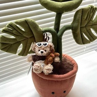 New Duffy Bear Car Keychain Cute Cartoon Doll Bag Pendant