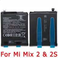 100% For Xiaomi Mi Mix 2 2S Mix2 Mix2S Battery BM3B Batteries Li-ion 3300mAh Bateria Replacement Spa