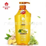 750ml Ginger Hair Strengthening One Piece Hair Shampoo Bee Flower IQV7