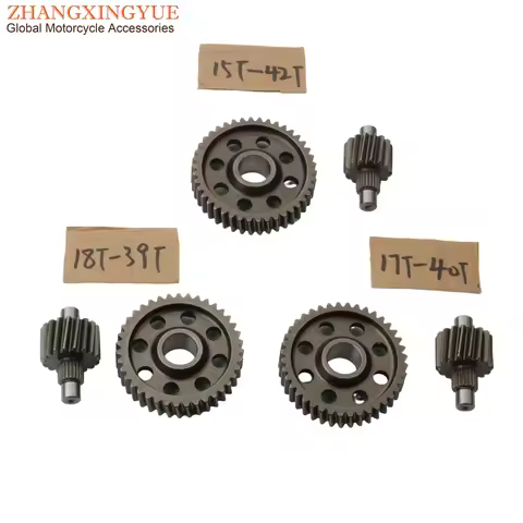 Scooter Pcx 150 Top Racing Secondary / Final Drive Gears 15T/42T 17T/40T 18T/39T For Honda Ww150 Pcx