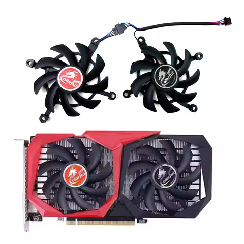 NEW 85MM COLORFUL GTX 1660 Fan For GeForce RTX 2060 2060 SUPER GTX 1660Ti 1650 1660 SUPER Graphics C