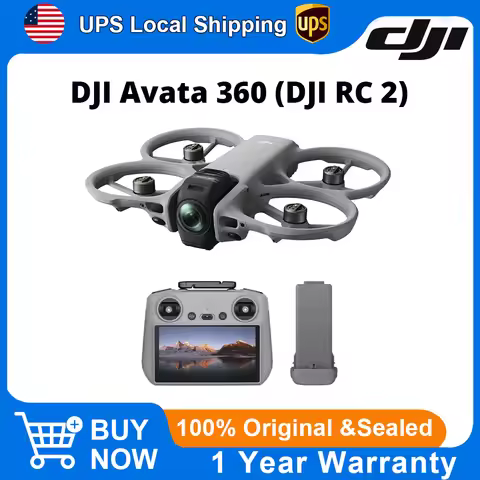 DJI Avata 360 Drones with a Camera & RC 2 Motion Controller - Immersive FPV Drone, 4K 60fps 155° Ult