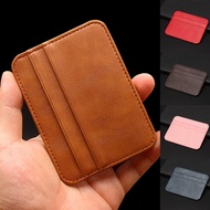 1pc Slim Credit Card Holder Men Brand Business Card 5 Card Slots Anti-Degaussing Simple Luxurious Wo