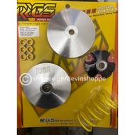 RRGS PULLEY SET WITH FLYBALL, CENTER SPRING NMAX / Aerox