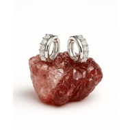 Cyrus Loop Earings Zirconia