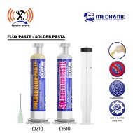 MECHANIC OMEGAS FLUX SOLDER PASTA 210/510 - PASTA OIL SOLDER - SOER PASTA INJECTION MODEL 10CC ORIGI