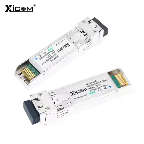 Xicom 10G SFP+ Module LC Simplex BiDi 40KM 1270nm-TX/1330nm-RX Fiber Module Transceiver Compatible w
