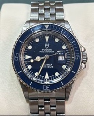 Tudor Mini-Sub 73090 藍圈藍面