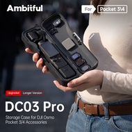AmbiFull DC03 Pro Storage Case Compartmentalized Shockproof Impact Resistant Carry Bag for DJI Osmo 
