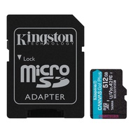 KINGSTON CANVAS GO PLUS 512GB MICRO SD CARD (ไมโครเอสดีการ์ด) (SDCG3/512GB)