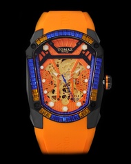 Tomaz GT Skeleton TW028-D15 Crystal Watch – Comfort Strap