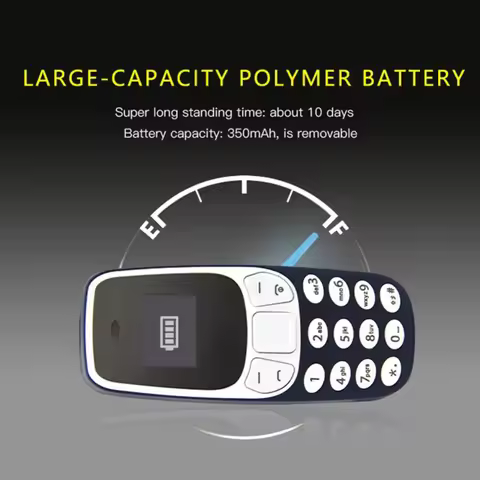 BM10 Mini Bluetooth Handset Phone Hanging Ear Type Bluetooth CallPhone Headset Bm10 0.66 Inch Screen