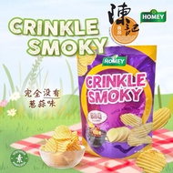 素食薯片 Homey Crinkle Smoky Vegetarian Snacks BBQ Flavors Potato Chips