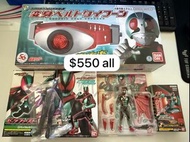 Bandai Kamen Rider 變身腰帶 & Figure Set