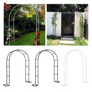 blesiya Garden Arches Garden Archway Strong Arbour Outdoor Arbor Pergola for Ceremony Lawn Outdoor G