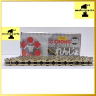 [CHOHO] 415 CHAIN CHOHO RANTAI CHAIN JAPAN SPEC HEAVY DUTY GOLD CHAIN 415HX122L & 132L