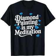 Painting Diamonds Diamond Painting Art T-Shirt3333 Gift T-Shirt 100% Cotton