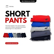 4F Kids Boy Premium Athletic Casual Short Pants (122cm - 164cm / 7 years old - 14 years old)