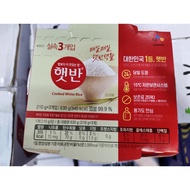 Korean CJ Instant White Rice 210g * 3 Boxes -