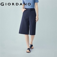 GIORDANO WOMEN Women Pure Cotton Casual Pants 13426310