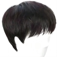 Wig Pria Pendek Wik Rambut Pria Pendek Rambut Palsu Pria Rambut Wig Pria Pendek Korea