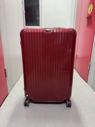 Rimowa 紅色ESSENTIAL suitcase ~~with e luggage tag