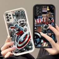 Y5 Captain America Casing for Samsung A52S A23 A52 A33 A53 A73 A32 A13 5G