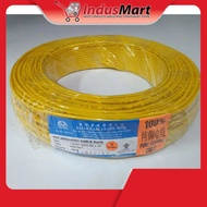 FAJAR 1.5mm 30/0.25 FLEXIBLE CABLE - YELLOW