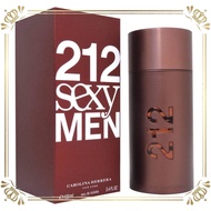 Carolina Herrera Men Branded น้ําหอมนําเข้าติดทนนาน 212 SEXY Men EDT 100ML น้ําหอม Carolina Herrera 