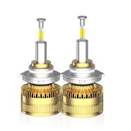 Big Power Super Bright 360 องศา LED ไฟหน้าหลอดไฟยาว H1 H7 H11 H8 9005 9006 D2H D1S LED สําหรับไฟหน้า