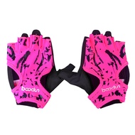 factory BOODUN Outdoor professional climbing camping rose fitness gloves ladies equipment dumbbell a