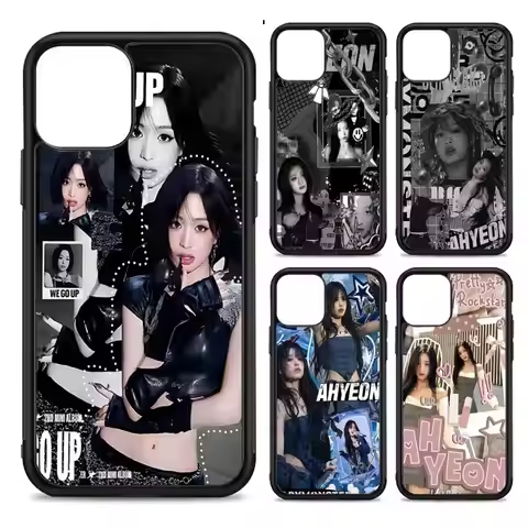 Girl Singer A-AHYEON PC+TPU Phone Case For IPhone 11 12 13 14 15 16 17 Plus Pro Max Cover