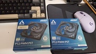 2把Arctic P12 PWM PST 風扇 Fan