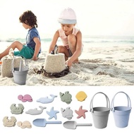 Mga Laruan Sa Beach Para Sa Mga  , Soft Silicone Sandbox, Beach Games, Water And Sand Game Tools