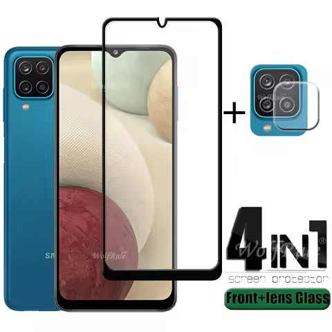 Full Cover Glass For Samsung Galaxy A12 Glass For Samsung A12 Tempered Glass For Samsung A31 A41 A02