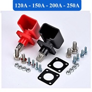 Cọc đồng cho hộp pin Lithium chịu tải cao 120A 150A 200A 250A Đầu vuông nối pin xe điện năng lượng