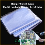 Hamper Shrink Wrap PVC / Hamper Wrapper / Pembalut Hamper Guna Hair Dryer Hot Gun (10 Pcs)