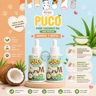 ELOPE Bundling Puco Virgin Coconut Oil VCO Coconut Oil Vitamin Hairball Fungus Scabies Cat Dog