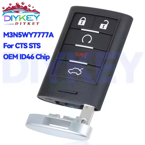 DIYKEY 315MHz M3N5WY7777 OEM ID46 Chip For Cadillac CTS STS 2008 2009 2010 2011 2012 2013 2014 2015 