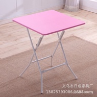 Board Table Portable Simple Stall Construction Site Dormitory Foldable Round Table Rental Room Squar