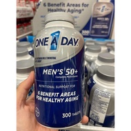 GENUINE One A Day Men's Multivitamin 50+300 MULTI-VITAMIN tablets FOR MEN OVER 50 YEARS OLD