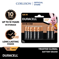 Duracell Alkaline AA Batteries, pack of 14
