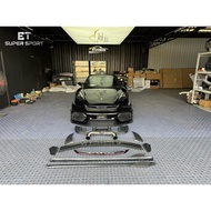 Porsche 718 Cayman RS Tail Pipe Front Bumper Side Skirt Spoiler LED Strip Tail Light Diffuser Carbon