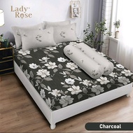 SPREI LADY ROSE KING BANTAL 4 GULING 2 TINGGI 20 DAN TINGGI 30