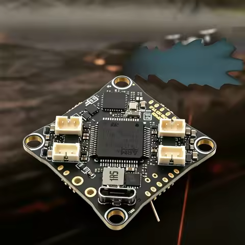 HappyModel CrazyF405HD ELRS 1-2S AIO FC Built-in UART ELRS RX 12A BLS ESC for Mobula8 Digital HD Tin