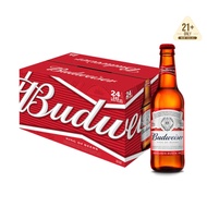 Budweiser Beer Carton (24 x 355ml Bottles)