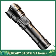 LED Flashlight Rechargeable Portable Flashlight Portable Flashlight Outdoor Work Light Telescopic Zo
