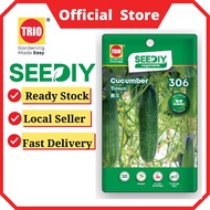TRIO SEEDIY Cucumber 黄瓜 Timun 306 veggie seeds