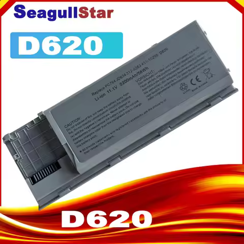 Laptop Battery For Dell Latitude D620 D630 D630c Precision M2300 Latitude D630 UD088 TG226 TD175 PC7