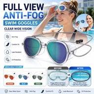 【Full View AntiFog】FullView AntiFog Swim Goggle Swimming Goggles / Full View / AntiFog / Sports / Ou